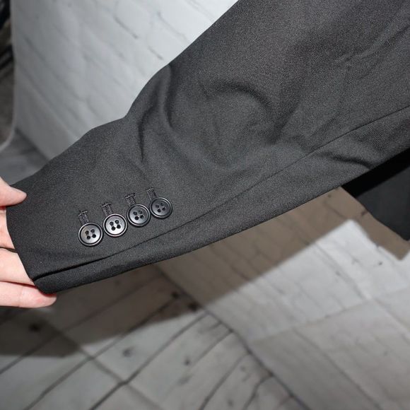 Loft Black Long Sleeve Blazer Women's Size 6 - Picture 4 of 8